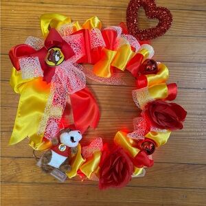 Buc’ees Valentines Day Wreath
